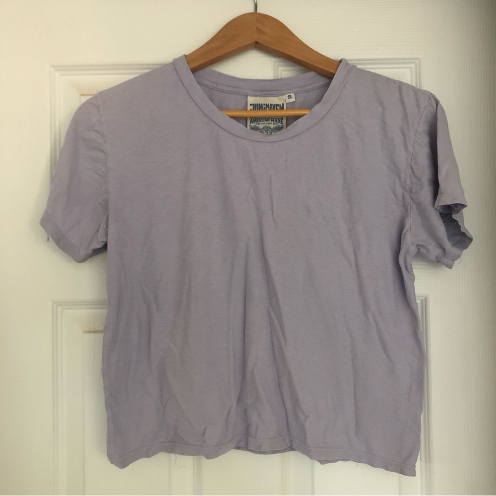 Jungmaven cropped ojai tee